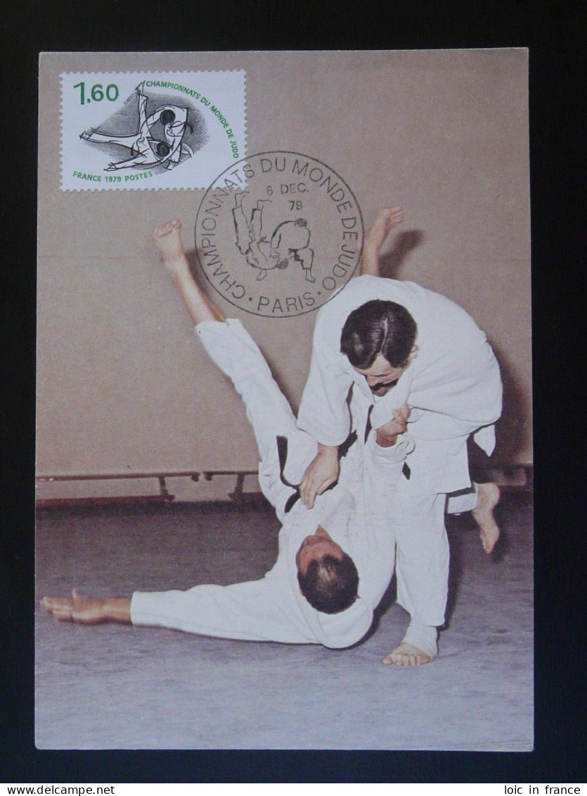 Carte Maximum Card Championnat Du Monde Judo World Cup 1979 - Judo