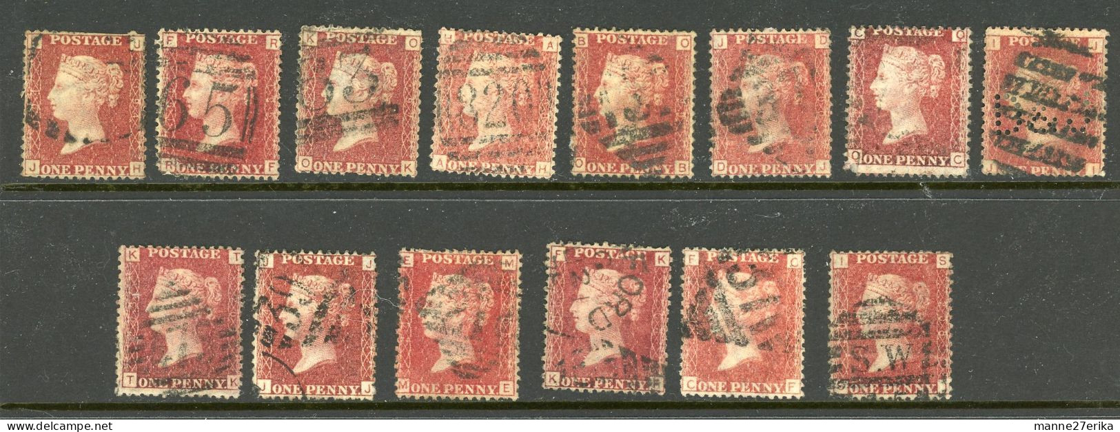 Great Britain 1864-"Penny Red" USED - Nuevos