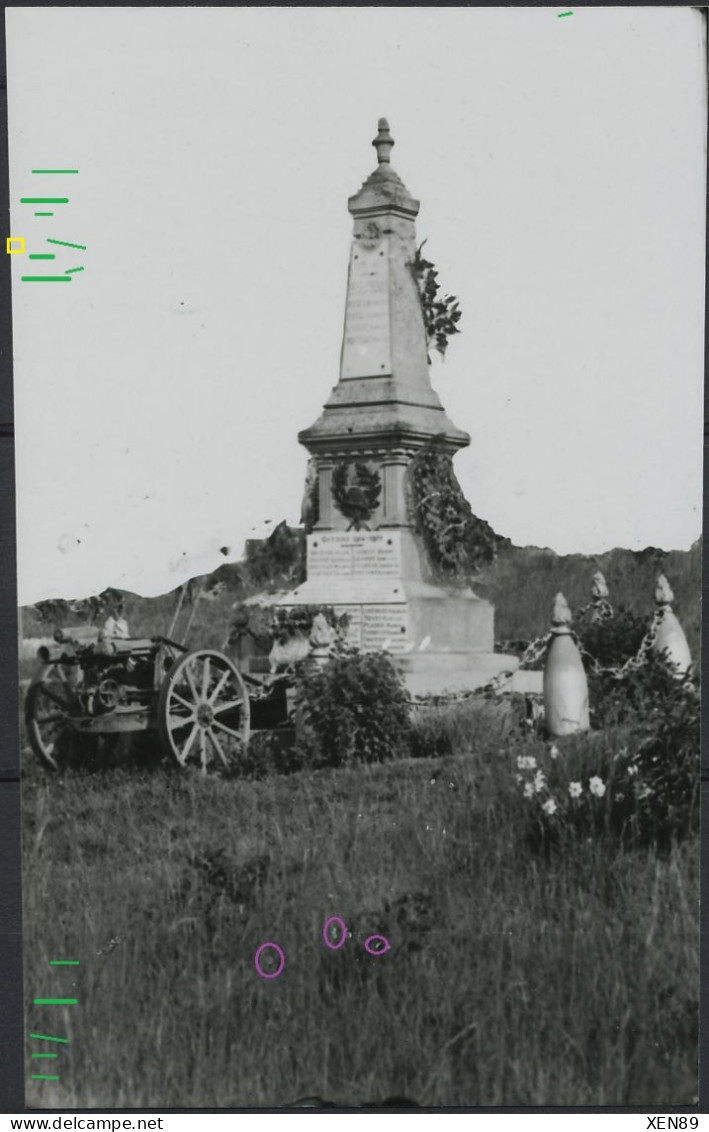 PHOTO - MERRY-LA-VALLEE (89) - Monument Aux Morts - ATTENTION AU FORMAT -- REPRODUCTION - VOIR TEXTE AU VERSO -- - Europe