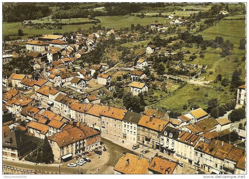 Vosges 88- Senones , Principauté De Salm ,le Centre Vue Aérienne , Ed Photo Sofer - Senones