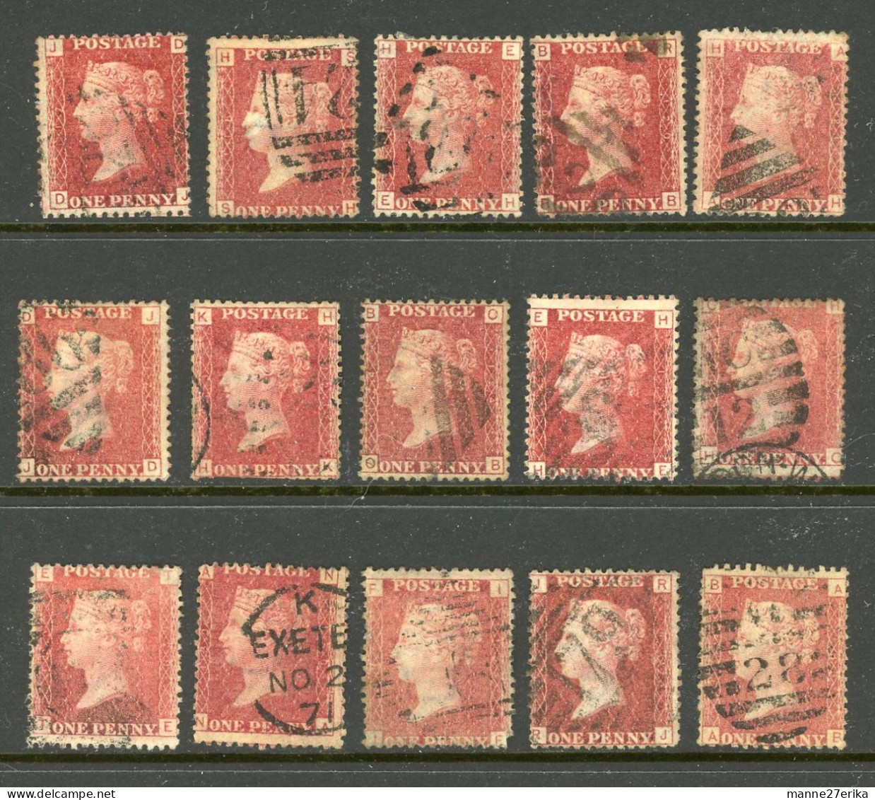 Great Britain 1864-"Penny Red" USED - Unused Stamps