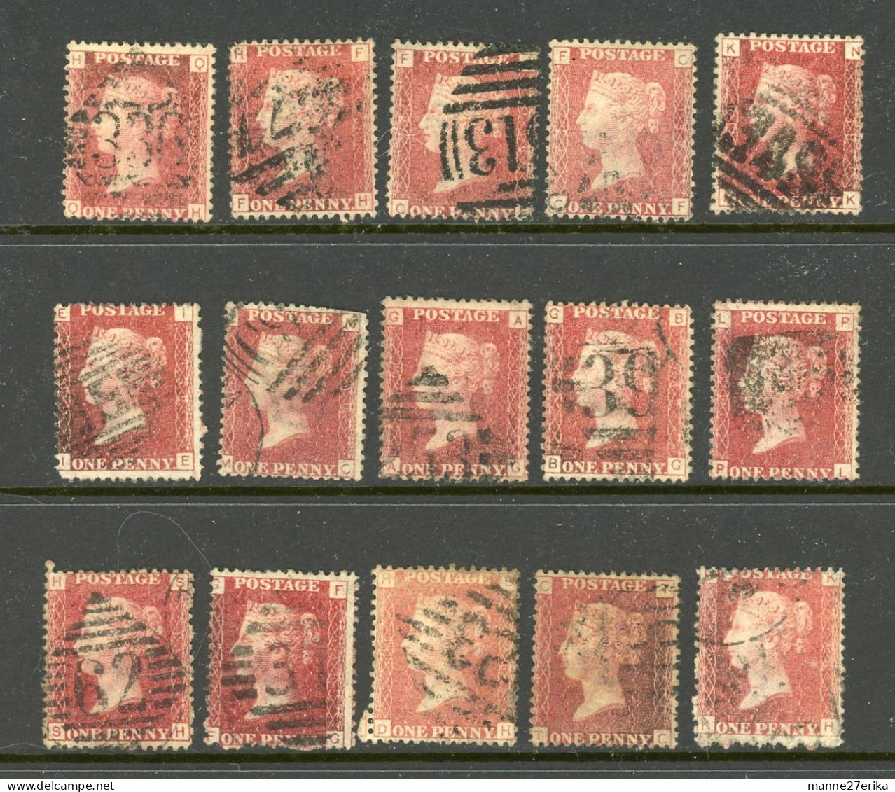 Great Britain 1864-"Penny Red" USED - Nuevos