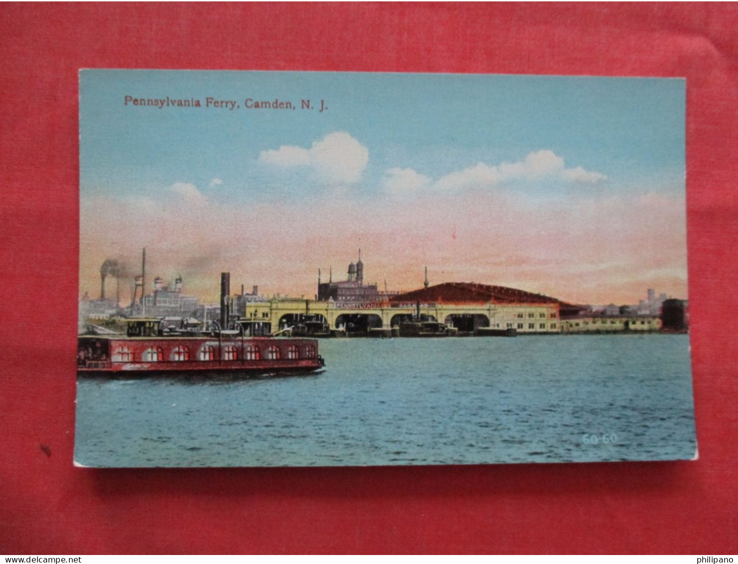 Pennsylvania Ferry.  Camden New Jersey  Ref 6219 - Camden