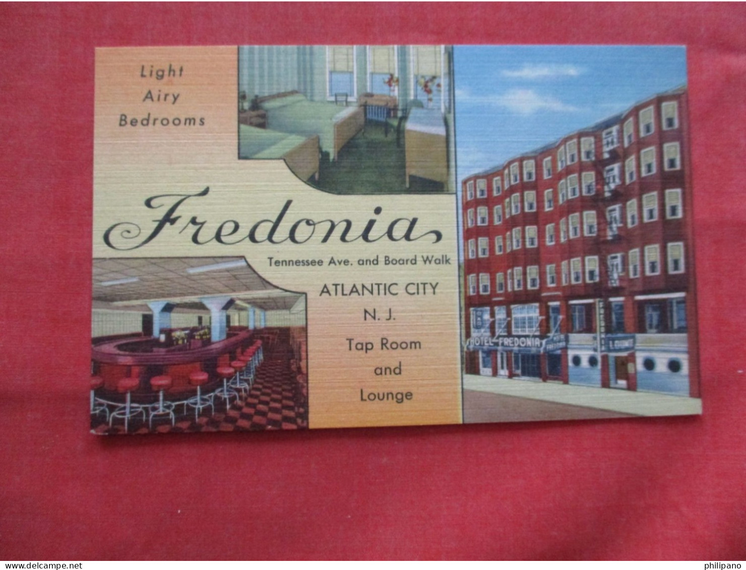 Fredonia Hotel.   Atlantic City  New Jersey  Ref 6219 - Atlantic City