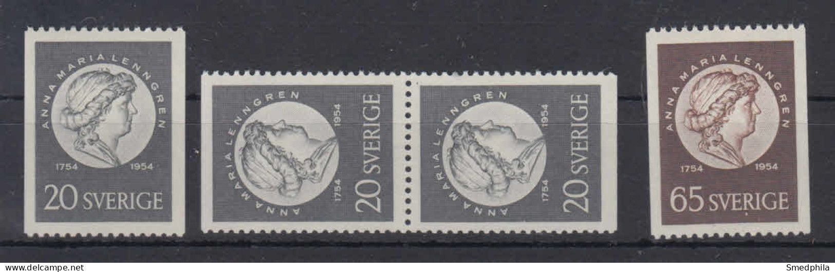 Sweden 1954 - Michel 394-395 MNH ** - Unused Stamps