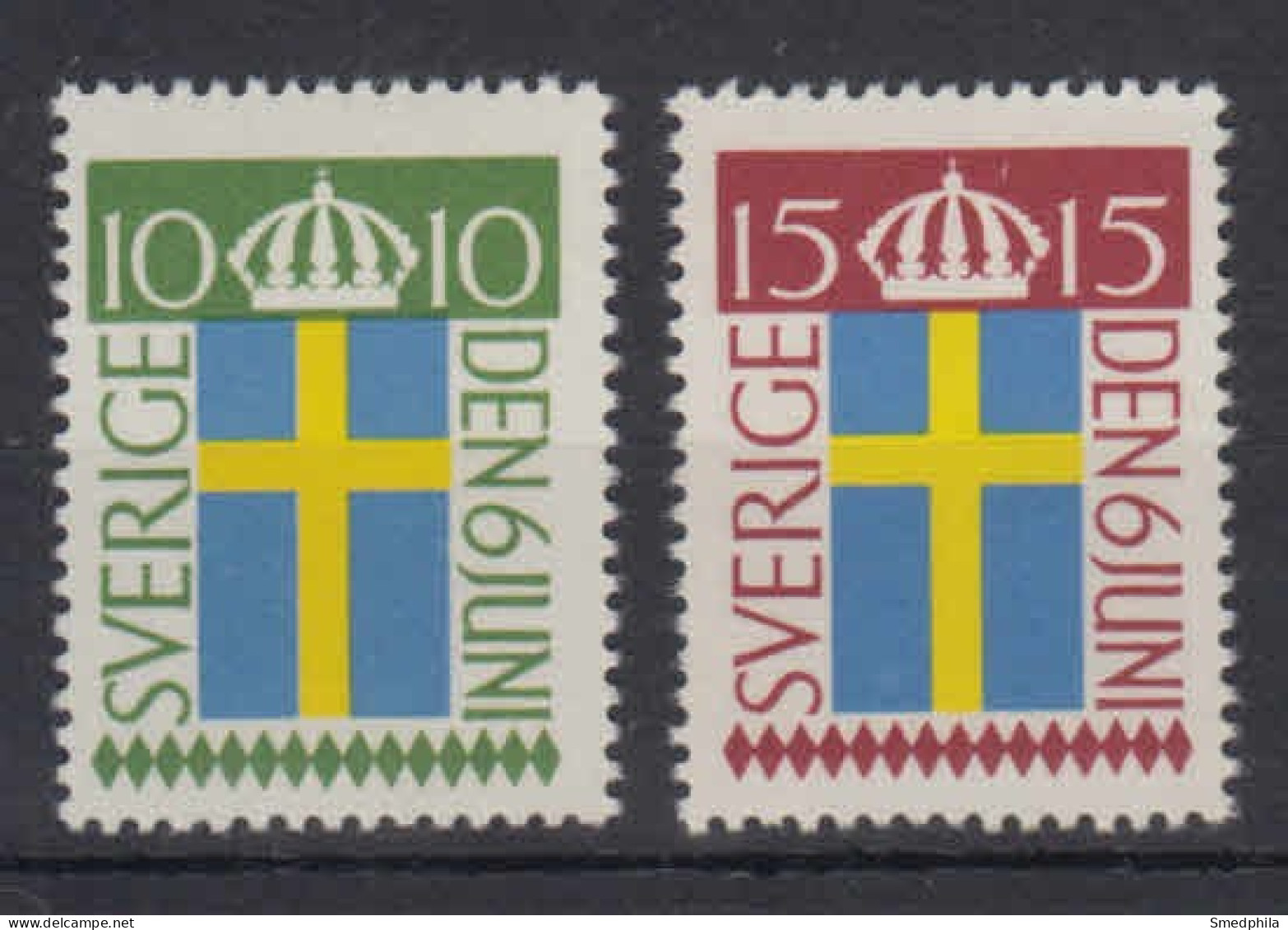 Sweden 1955 - Michel 404-405 MNH ** - Unused Stamps