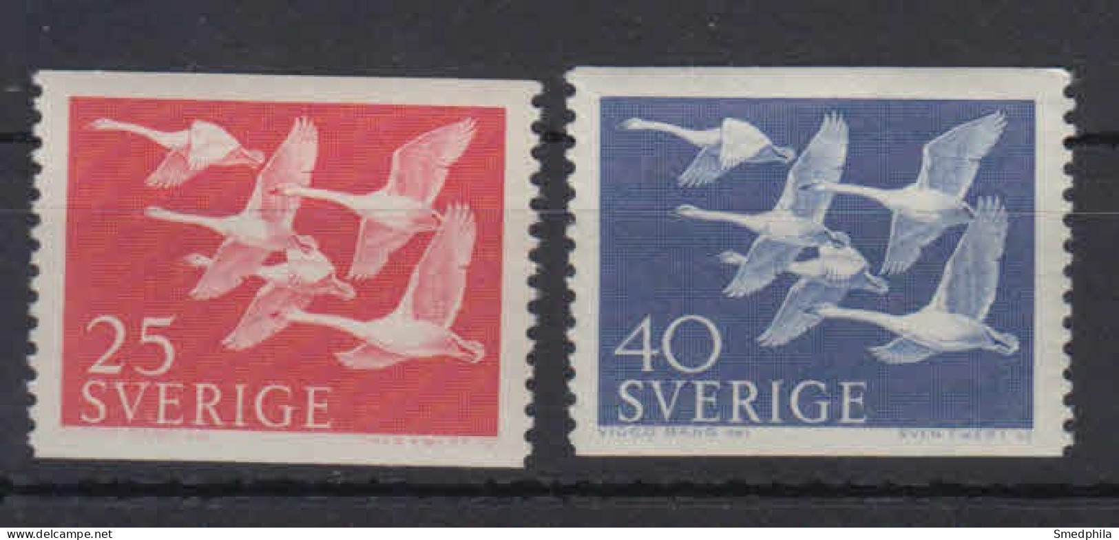 Sweden 1956 - Michel 416-417 MNH ** - Unused Stamps