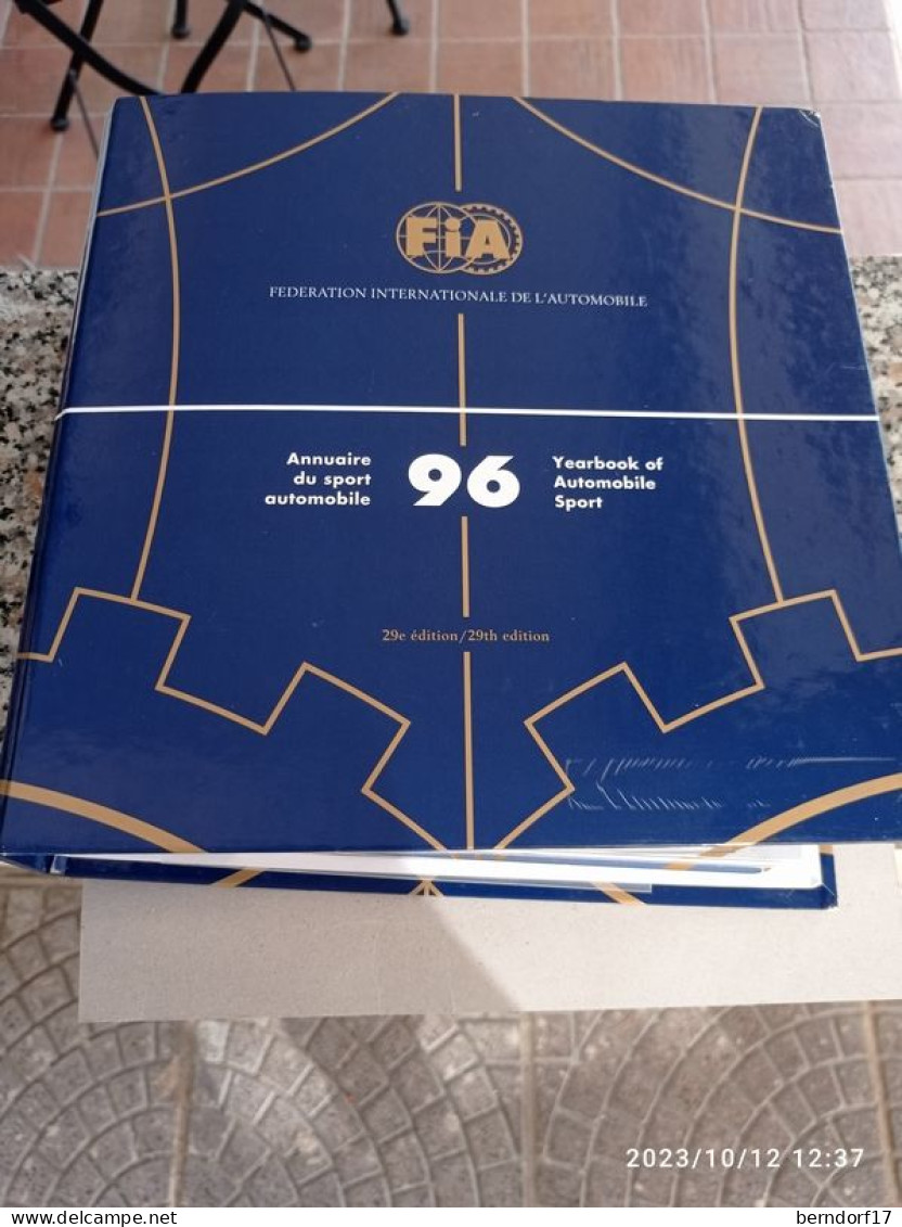 FIA - FEDERATION INTERNAZIONALE DE L'AUTOMOBILE 96 - Sport