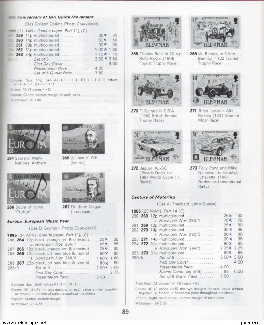 Channel Islands & Isle Of Man Catalogue- Guernsey, Alderney, Isle Of Man, Jersey - Groot-Brittanië