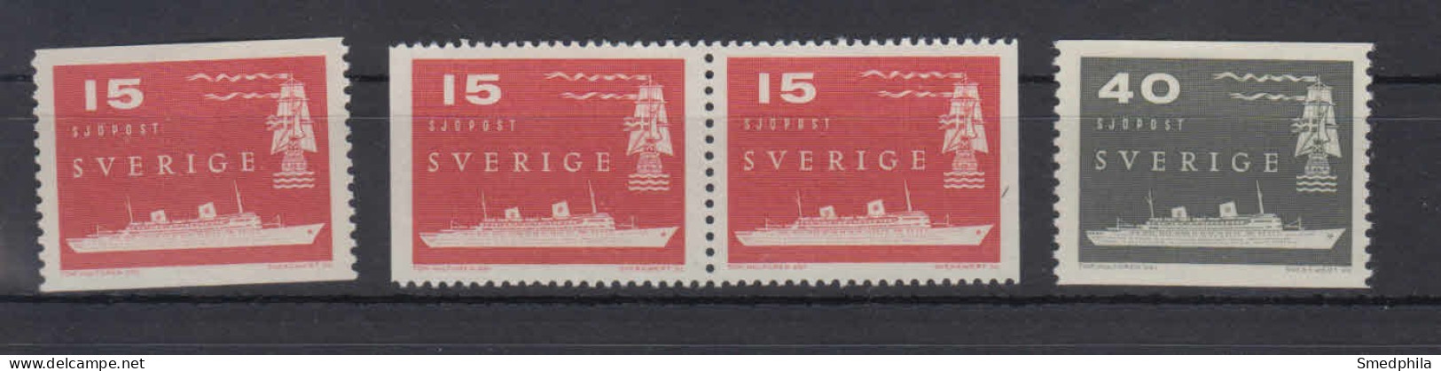 Sweden 1958 - Michel 436-437 MNH ** - Unused Stamps