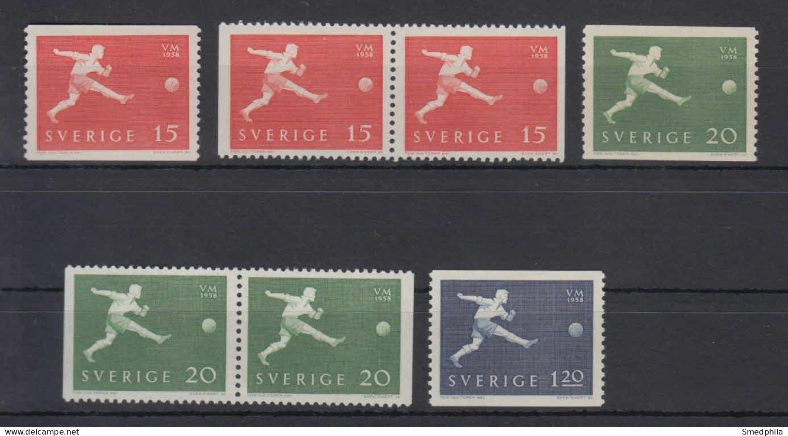 Sweden 1958 - Michel 438-440 MNH ** - Nuevos