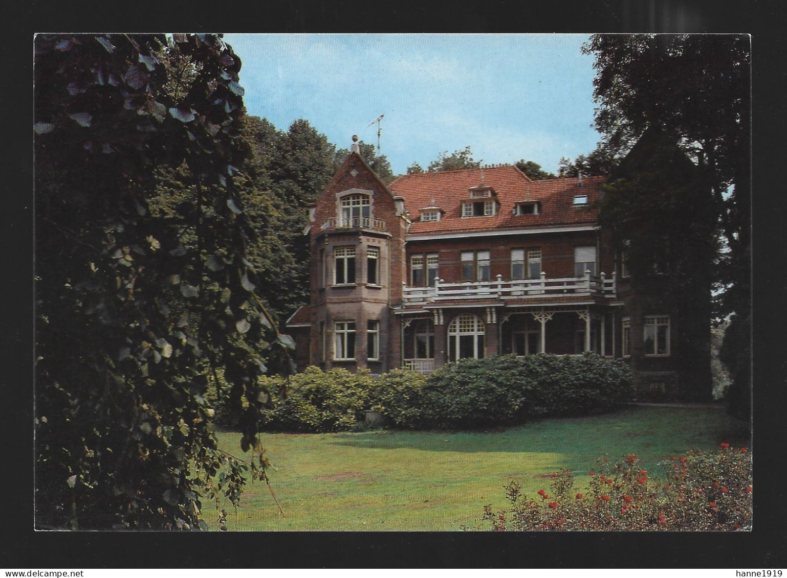 Lokeren Kasteel Verloren Bos Foto Prentkaart Photo Carte Htje - Lokeren