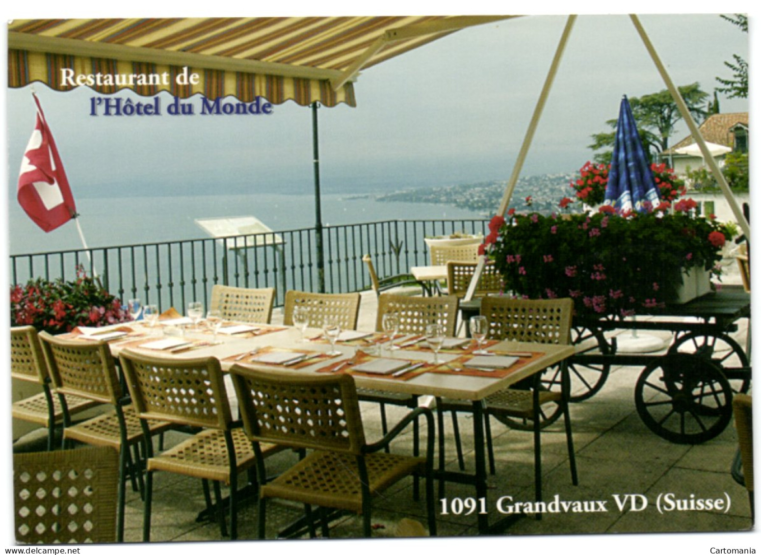 Grandvaux VD - Restaurant De L'Hôtel Du Monde - Grandvaux