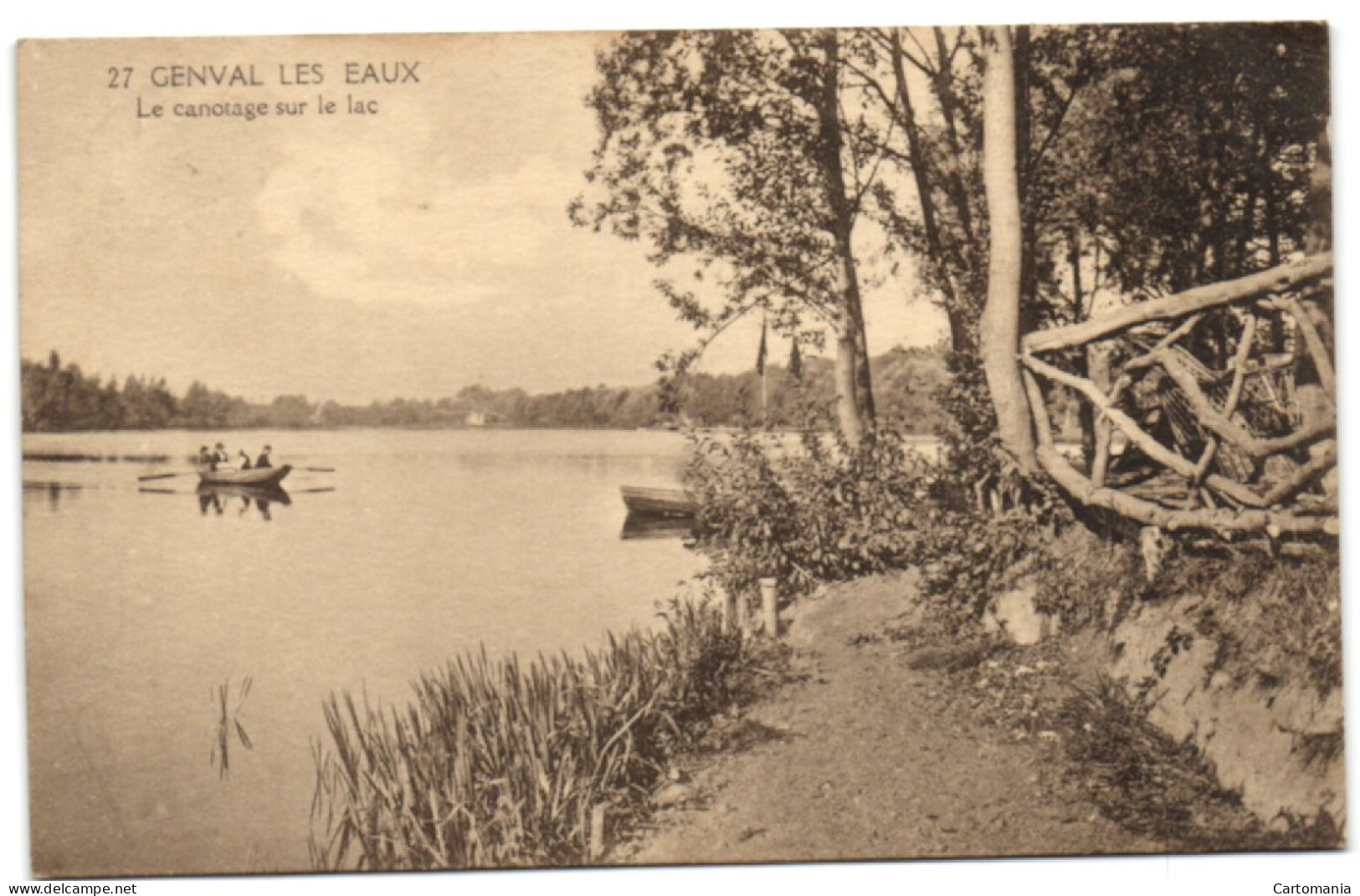 Genval-les-Eaux - Le Canotage Sur Le Lac - Rixensart