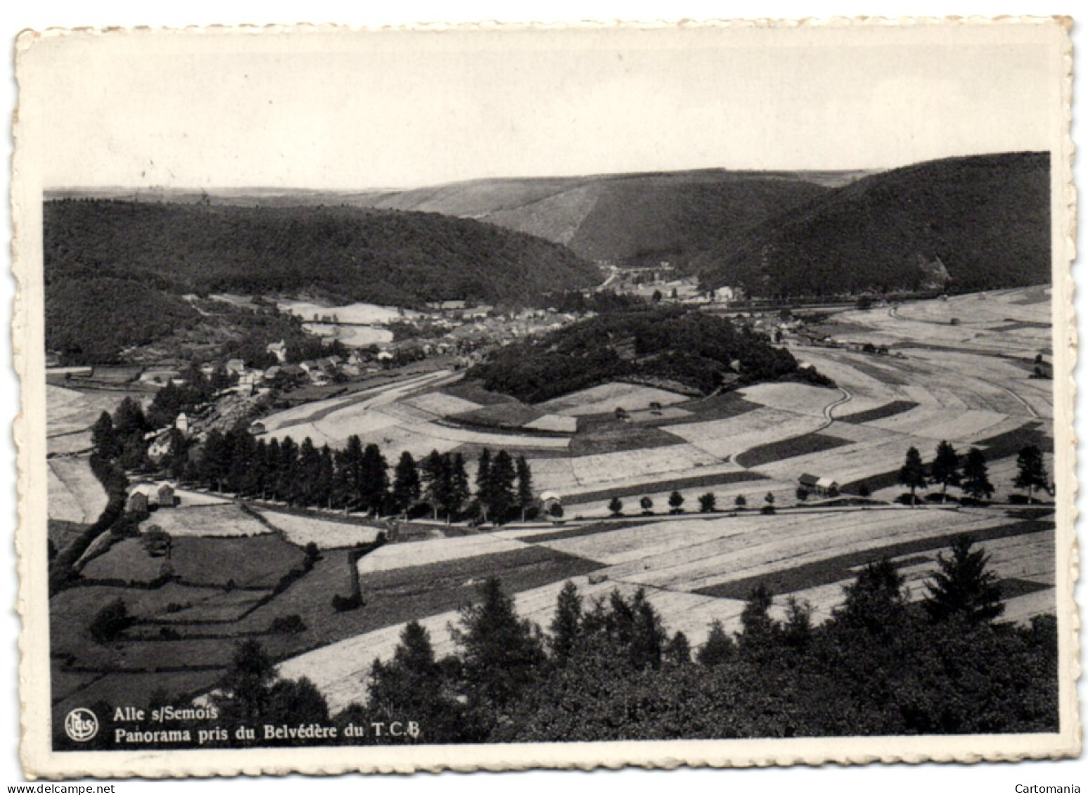 Alle S/Semois - Panorama Pris Du Belvédère - Vresse-sur-Semois