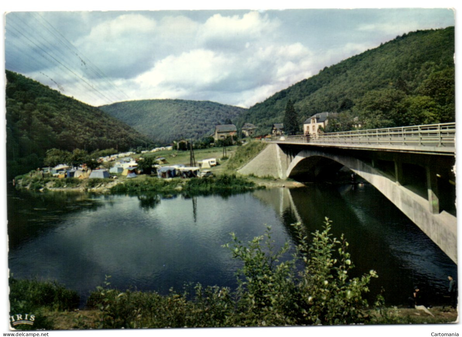 Alle-s/Semois - Le Pont Et Terrain De Camping De L'Ami Pierre - Vresse-sur-Semois