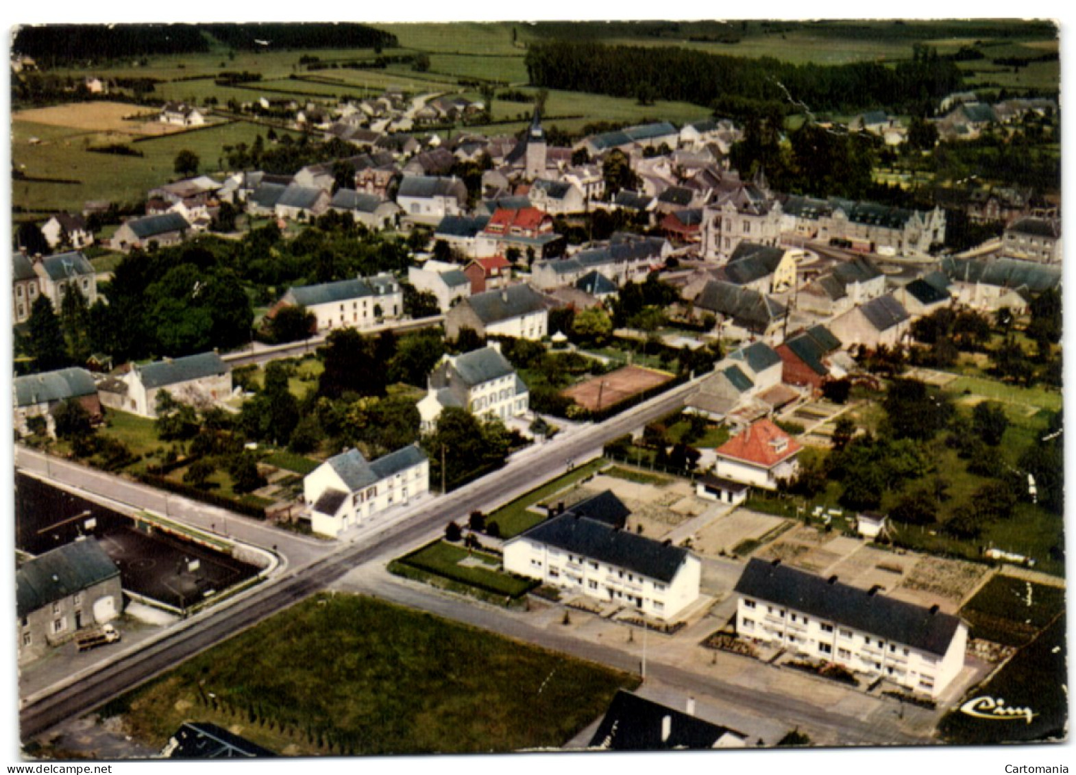 Wellin - Vue Panoramique Aérienne - Wellin