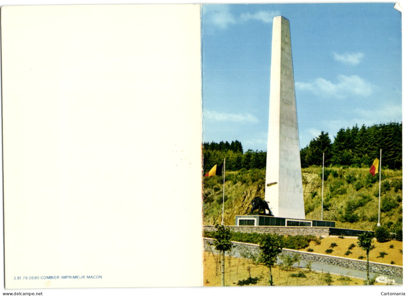 Le Monument National Aux Chasseurs Ardennais à Martelange - Fraternelle Des Chasseurs Ardennais - Section Houffalize - Martelange