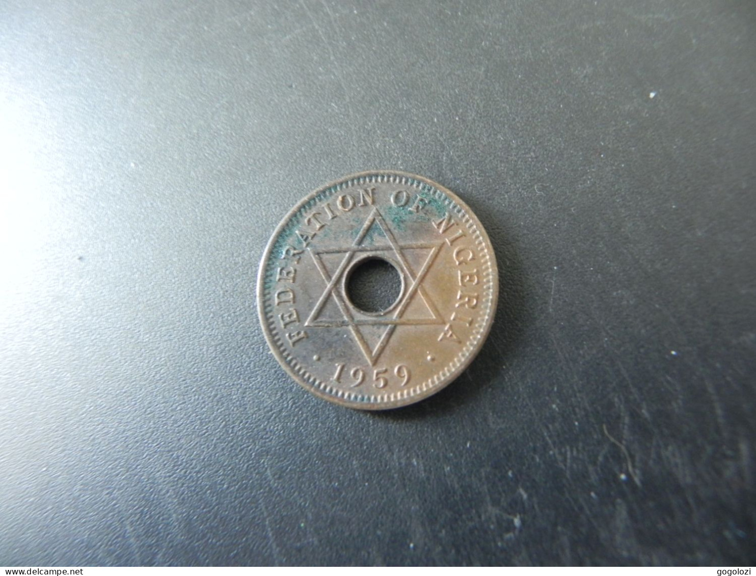 Nigeria 1/2 Penny 1959 - Nigeria