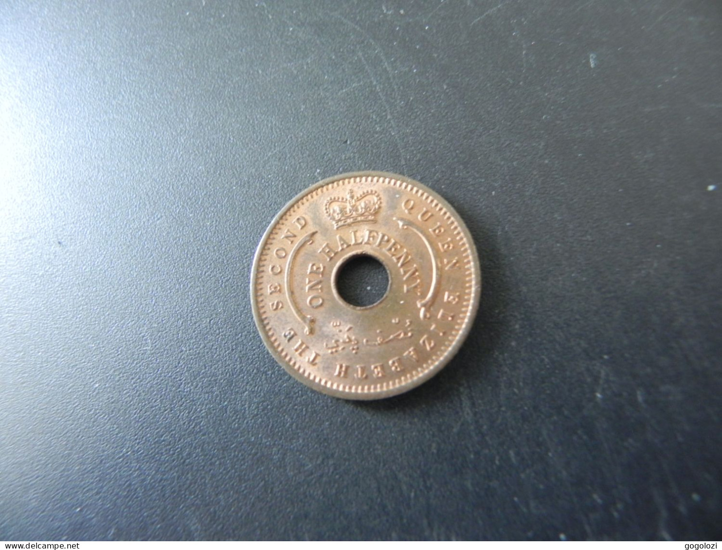 Nigeria 1/2 Penny 1959 - Nigeria