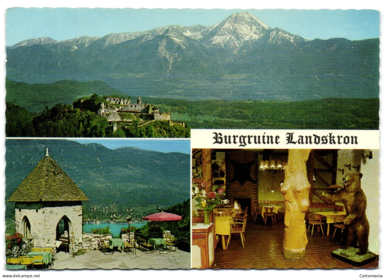 Burgruine Landskron Am Ossiachersee Mit Mittagskogel - Ossiachersee-Orte