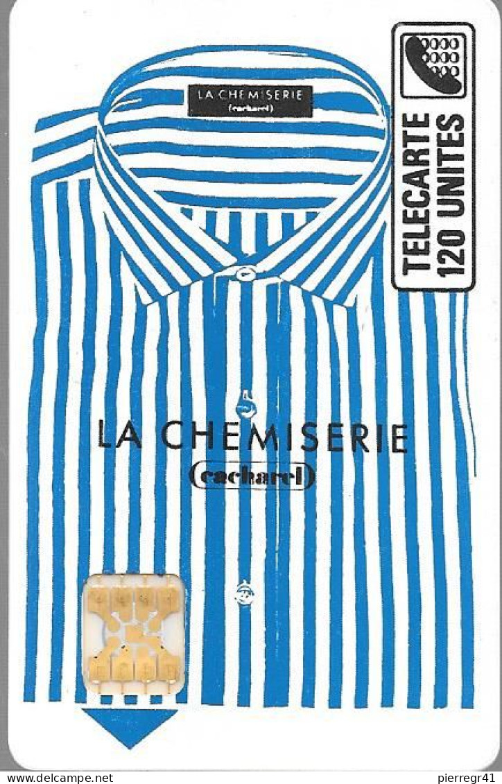 CARTE-PUBLIC-F33.440.E-120U-SC4 Ob-1988-CACHAREL-CHEMISE-V° 4 Impact-N°8663-Cour- évidée--UTILISE-TBE- - 1988