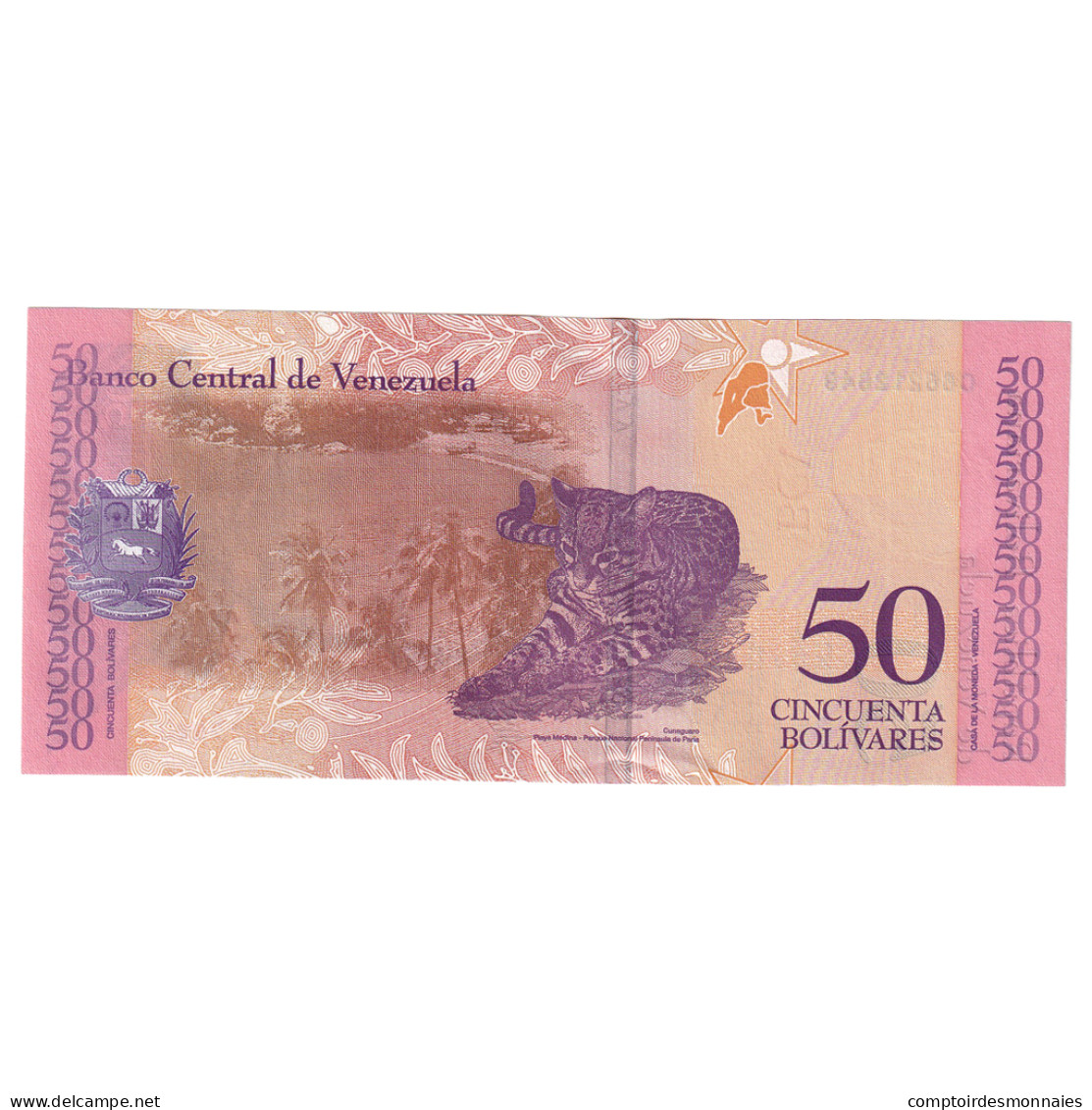 Billet, Venezuela, 50 Bolivares, 2018, 2018-01-15, NEUF - Venezuela