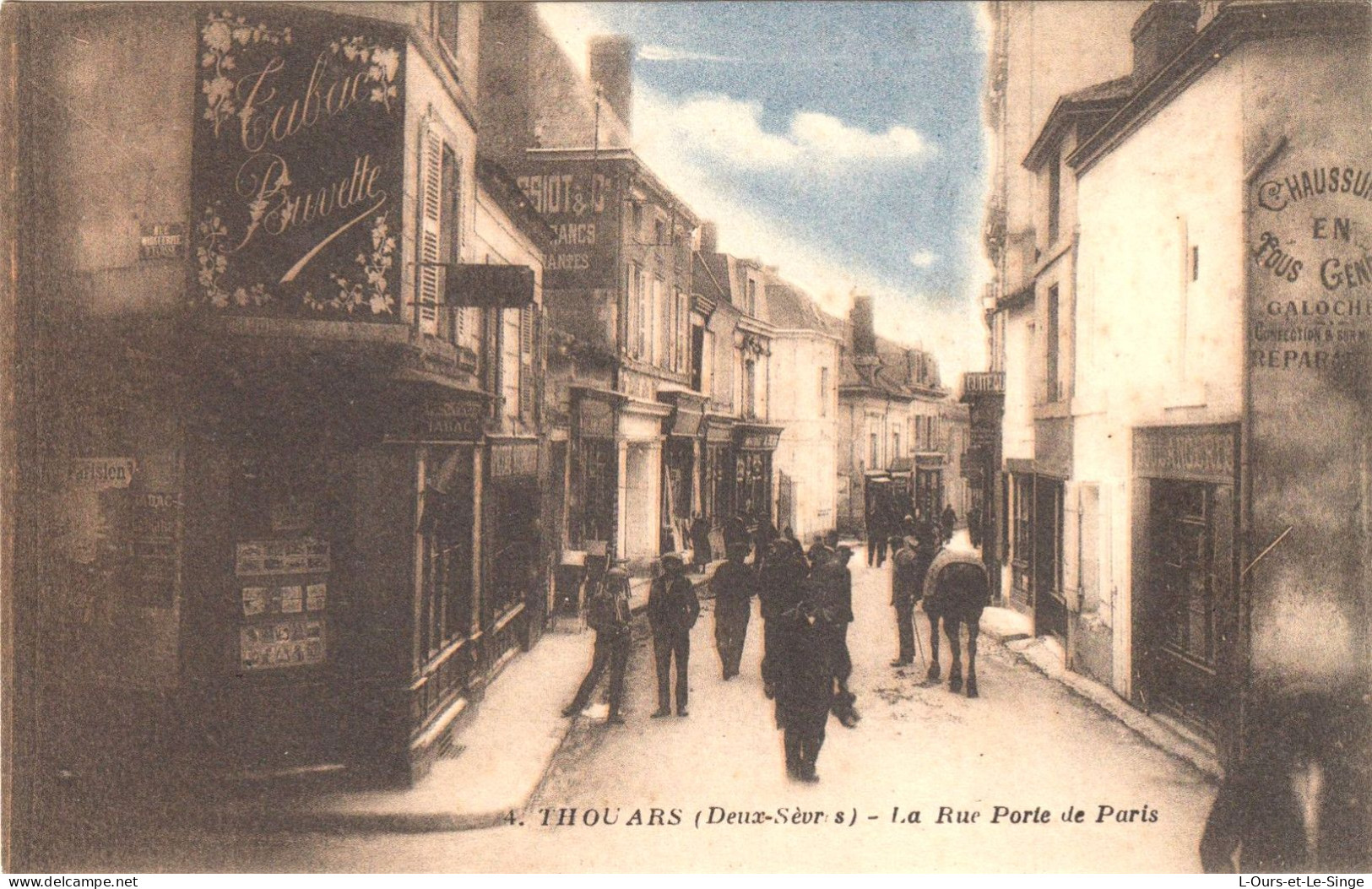 Thouars Rue Porte De Paris - Thenezay