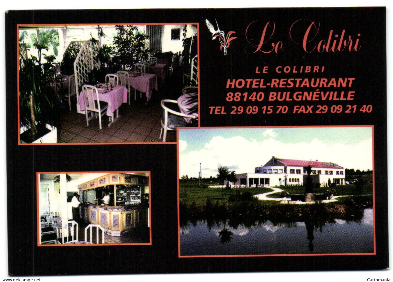 Bulgnéville - Le Colibri - Hôtel-Restaurant - Bulgneville