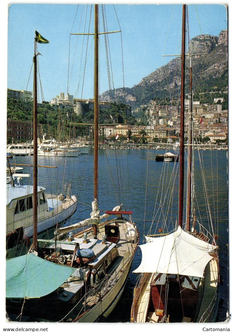 Principauté De Monaco - Le Port Et Le Palais Princier - Hafen