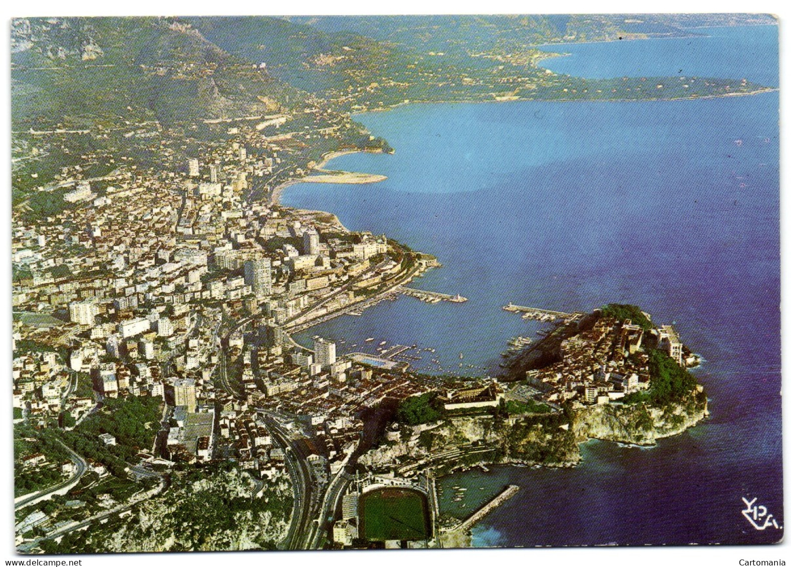 Monte-Carlo - Monaco Vue Génrale Le Stade Et Le Musée - Musée Océanographique