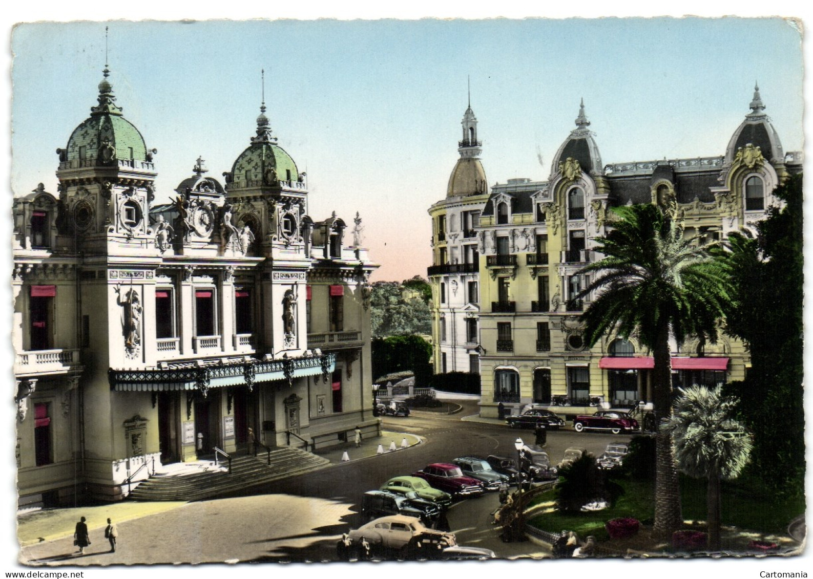 Monte-Carlo - Le Casino Et L'Hôtel De Paris - Hotels