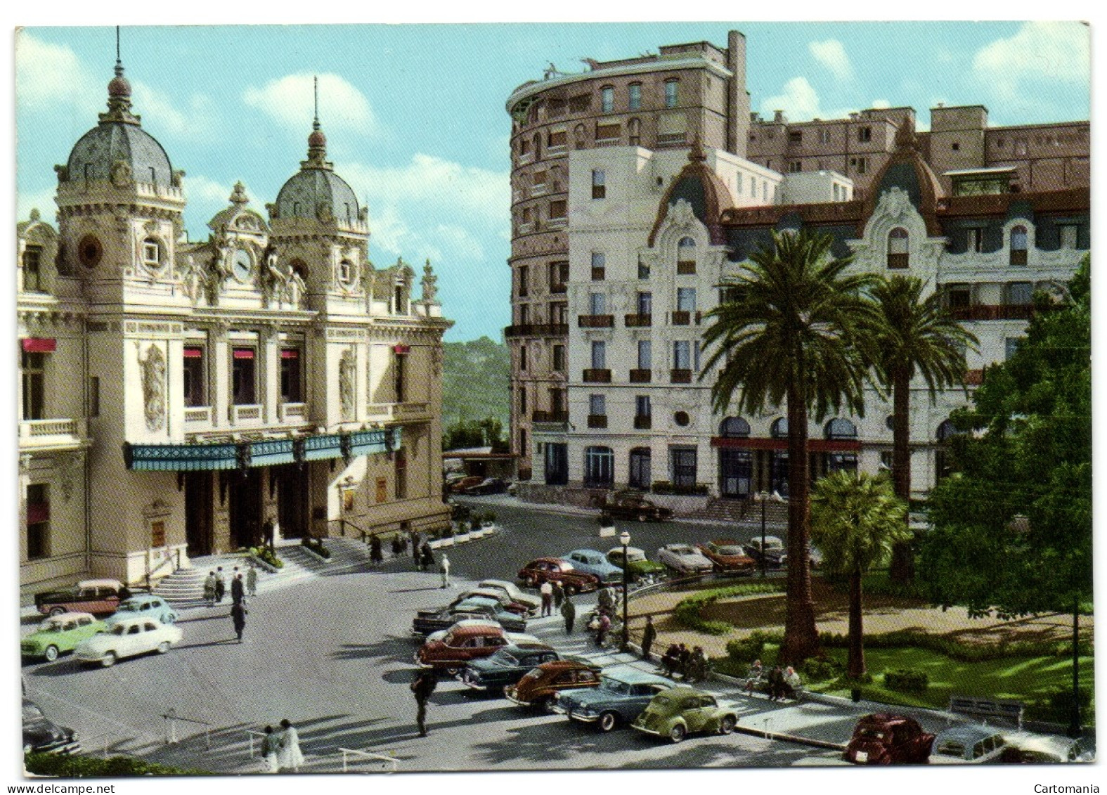 Principauté De Monaco - Monte-Carlo - Le Casino Et L'Hôtel De Paris - Hotels