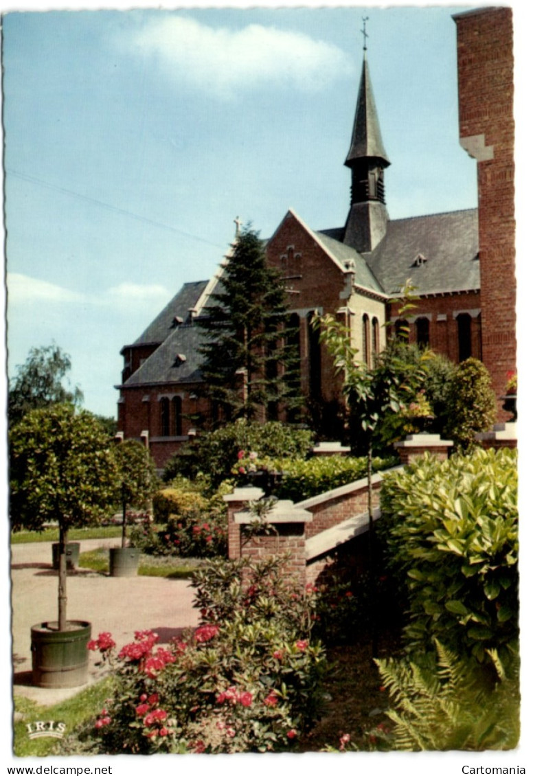 Leuze - Institut Médical De St-Jean-de-Dieu - Un Coin Du Parc Et La Chapelle - Leuze-en-Hainaut