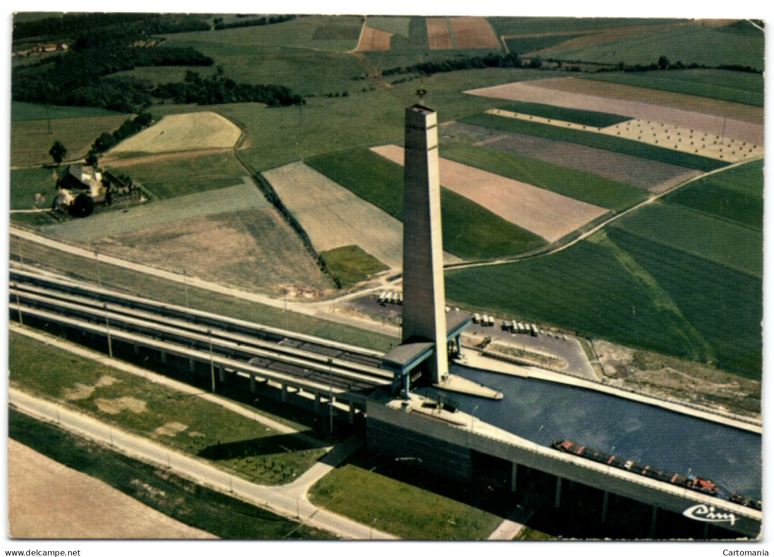 Ronquières - Vue Aérienne Plan Incliné - Braine-le-Comte