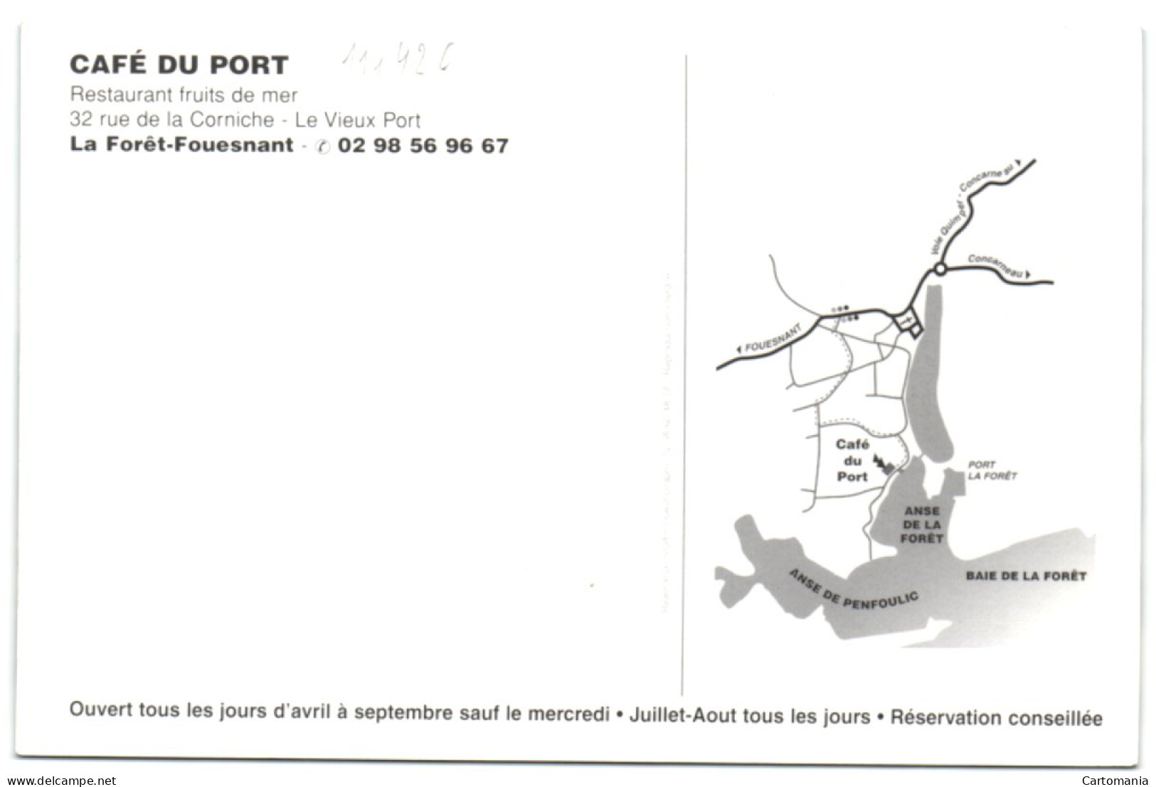 La Forêt-Fouesnant - Café Du Port - La Forêt-Fouesnant