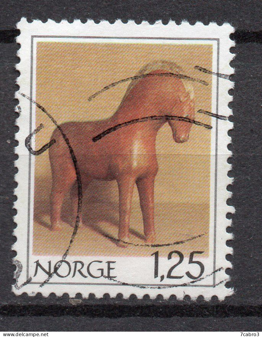 Norvège Y&T N° 745  Mi N° 789 * Oblitéré - Usados
