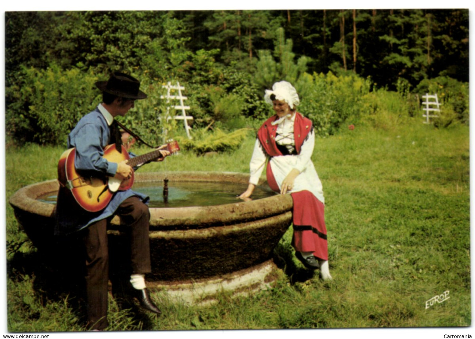 La Lorraine Folklorique - Jeune Couple Lorrain En Costumes Traditionnels - Lorraine