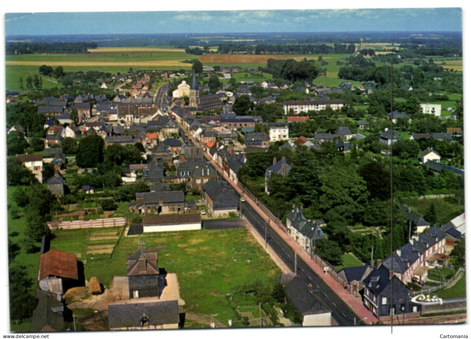 Yerville - Vue Générale Aérienne - Yerville