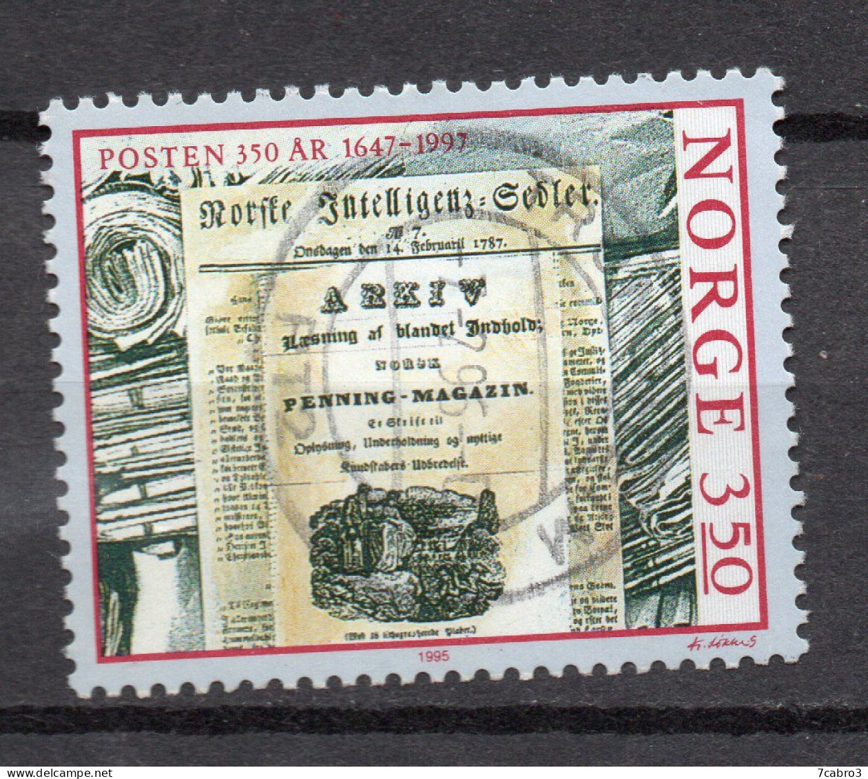 Norvège Y&T N° 1150  Mi N° 1193 * Oblitéré - Gebraucht