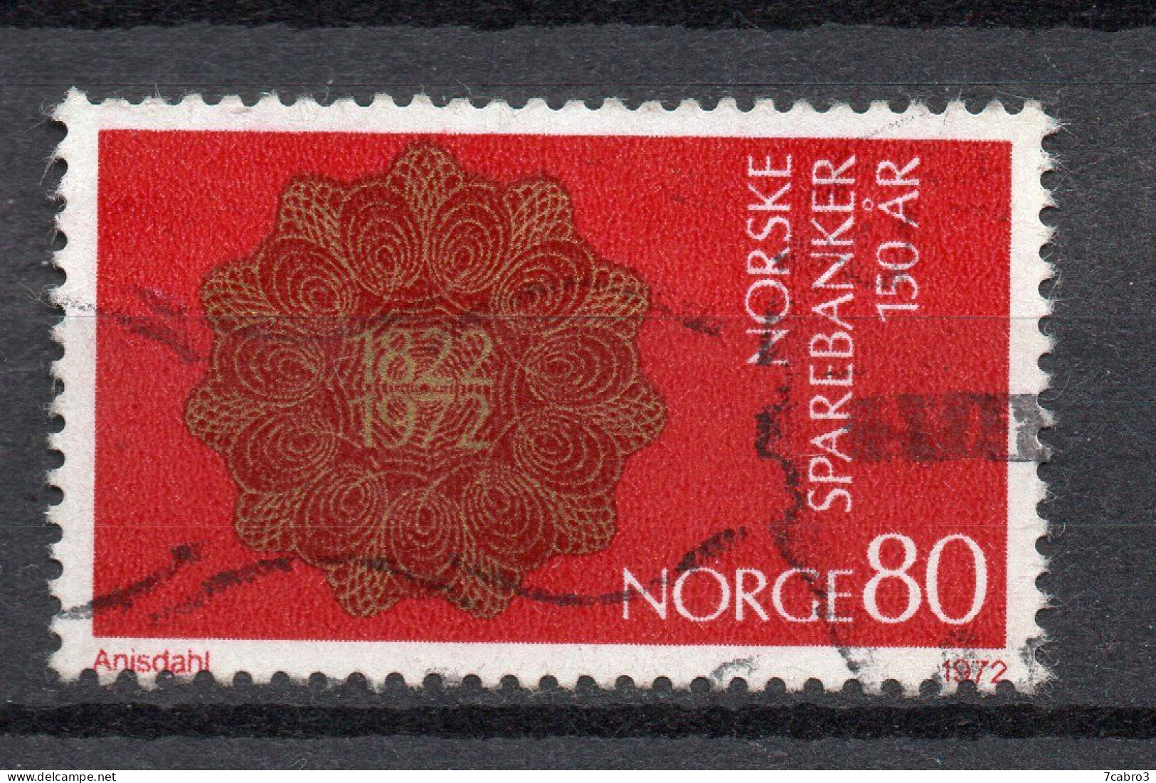 Norvège Y&T N° 594  Mi N° 635 * Oblitéré - Usados