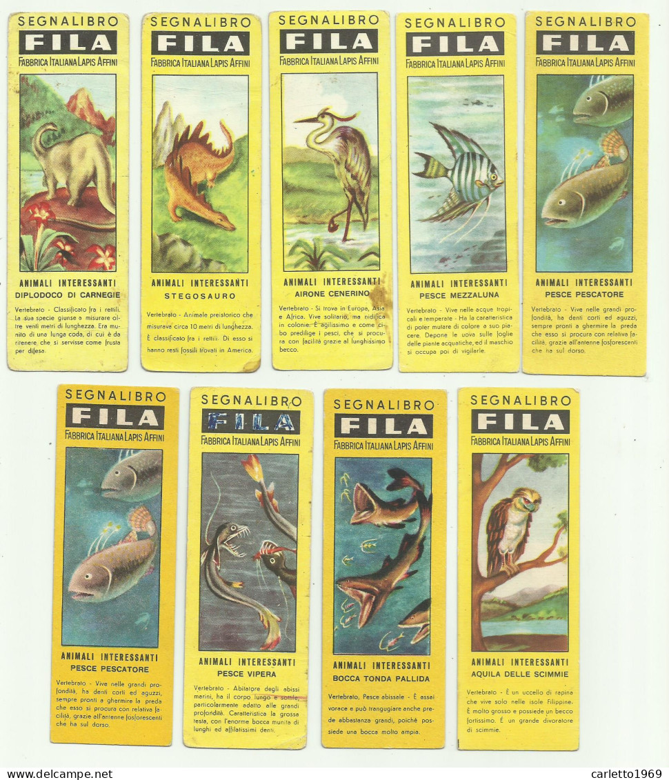 LOTTO 61 SEGNALIBRO, PIRATI, SEGNALI STRDALI, FIORI - Bookmarks