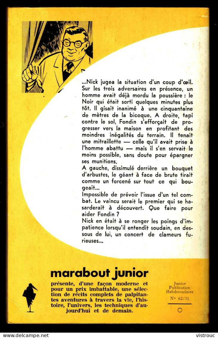 "Sans Nouvelles De Nick JORDAN", Par André FERNEZ - MJ N° 228 - Espionnage - 1962. - Marabout Junior