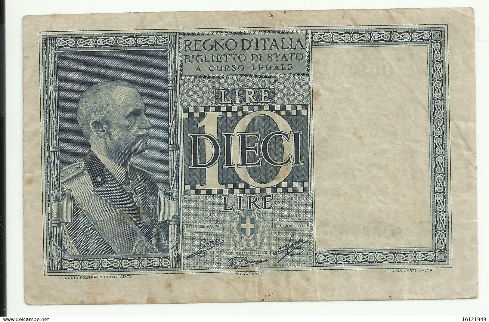 13Q - 10 LIRE - Italië – 10 Lire