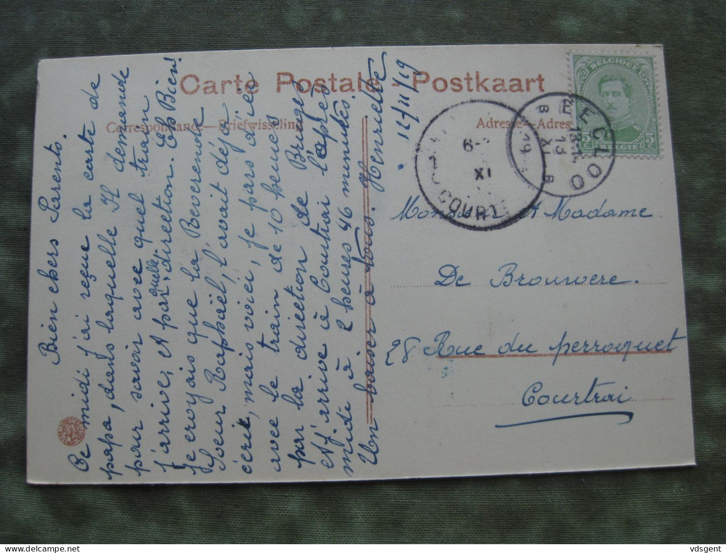 EECLOO - INST. ND AUX EPINES - PAVILLION ST. PAUL - LA CUISINE 1919 - Eeklo