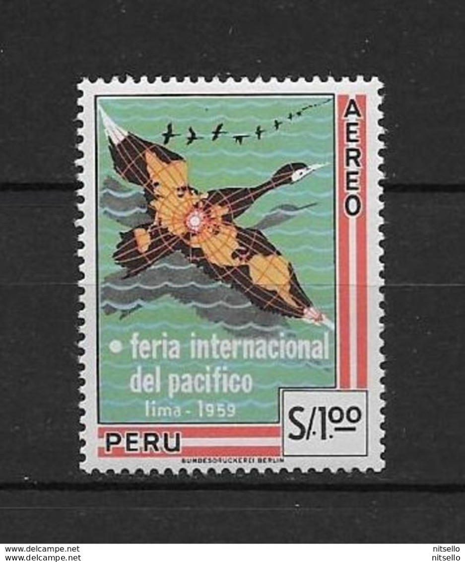 LOTE 1877  ///  (C010)  PERU 1959 -  YVERT Nº:  A 159 **MNH   ¡¡¡ LIQUIDATION !!! - Perú