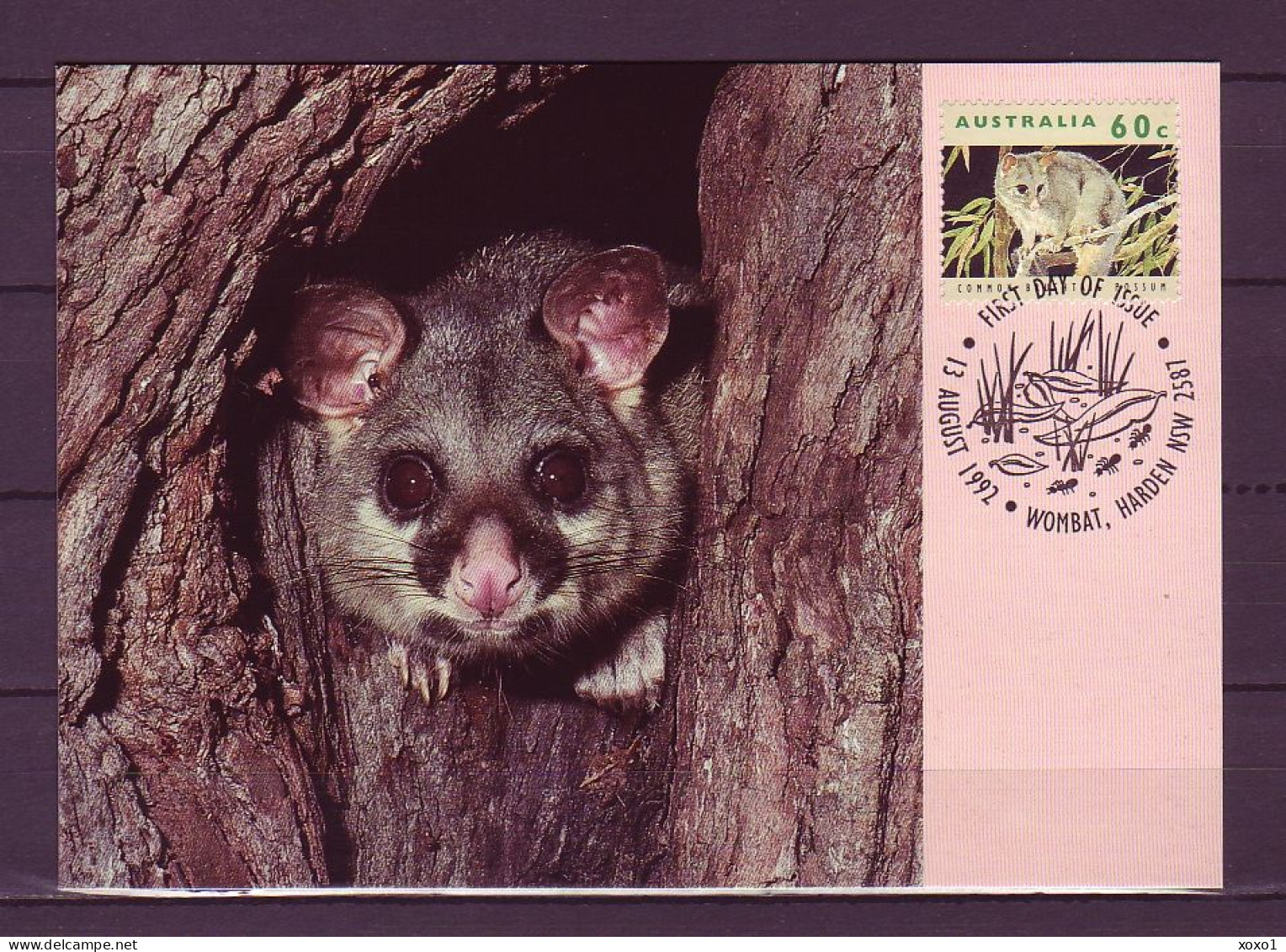 Australia 1992 MiNr. 1314 - 1317 Australien Gefährdete Tiere ANIMALS 4v MC 5,00 € - Cartes-Maximum (CM)