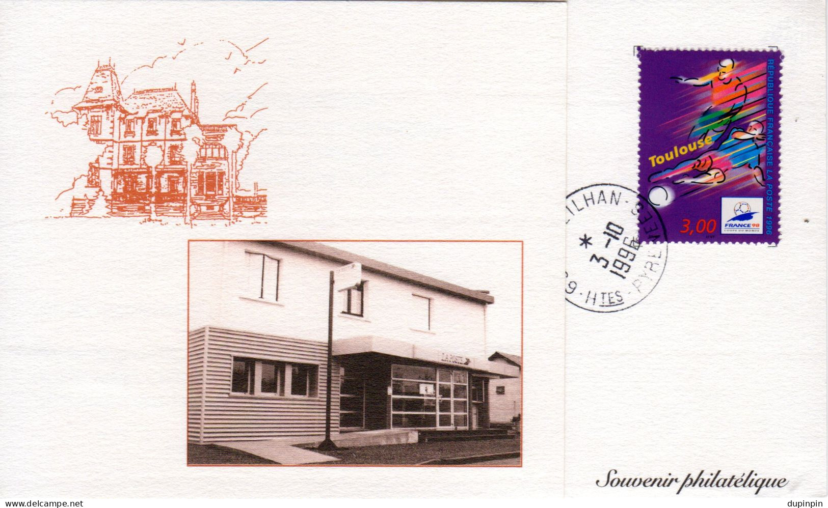 INAUGURATION Des Locaux De La Poste D'Aureilhan Le 12 Octobre 1996 - Aureilhan Semeac