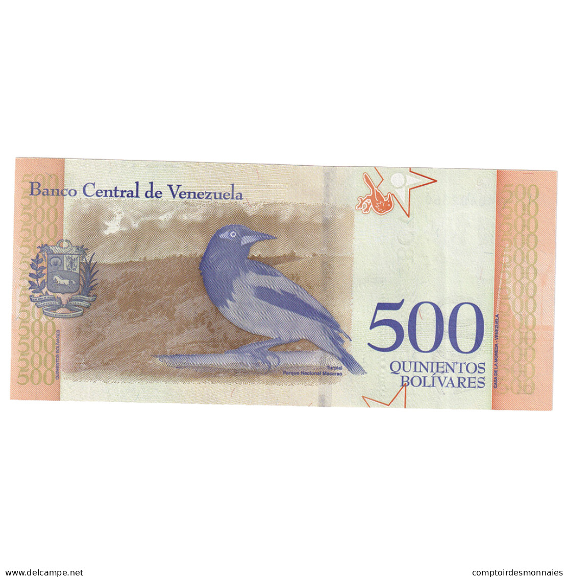 Billet, Venezuela, 500 Bolivares, 2018, 2018-01-15, NEUF - Venezuela