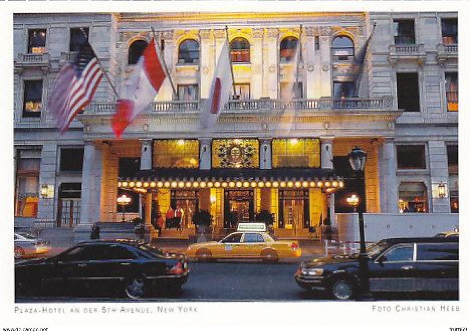 AK 172046 USA - New York - Plaza-Hotel An Der 5th Avenue - Bars, Hotels & Restaurants